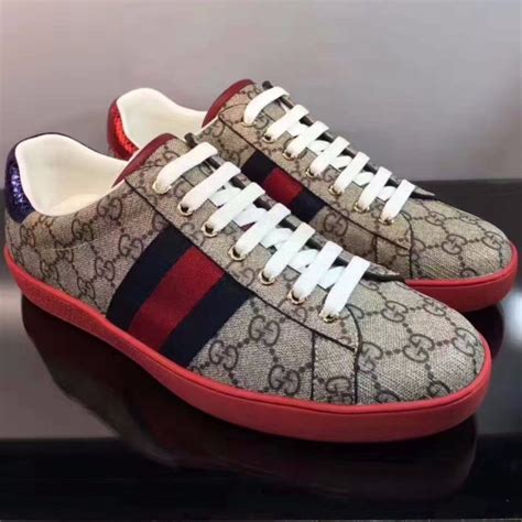 gucci rebel sneakers|gucci red canvas sneakers.